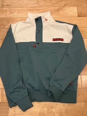 Volcom half button sweatshirt